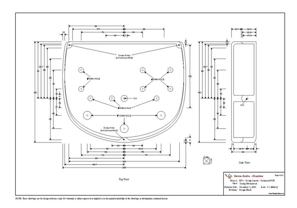 EP-1 mechanical drawing